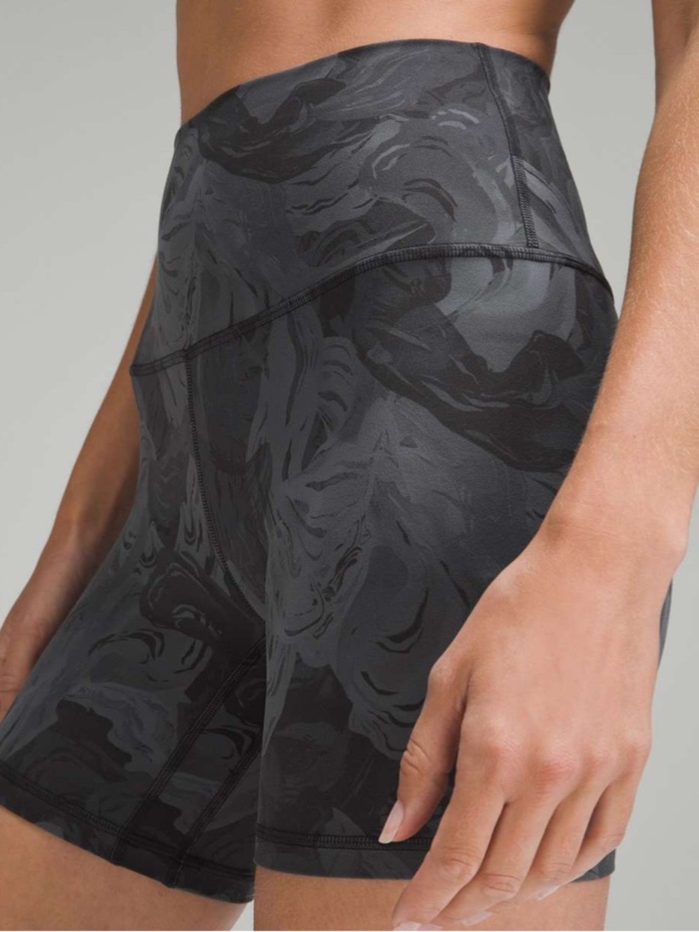 Lululemon Align High-Rise Short 6"
Stencil Dreams Black Multi Biker Shorts
